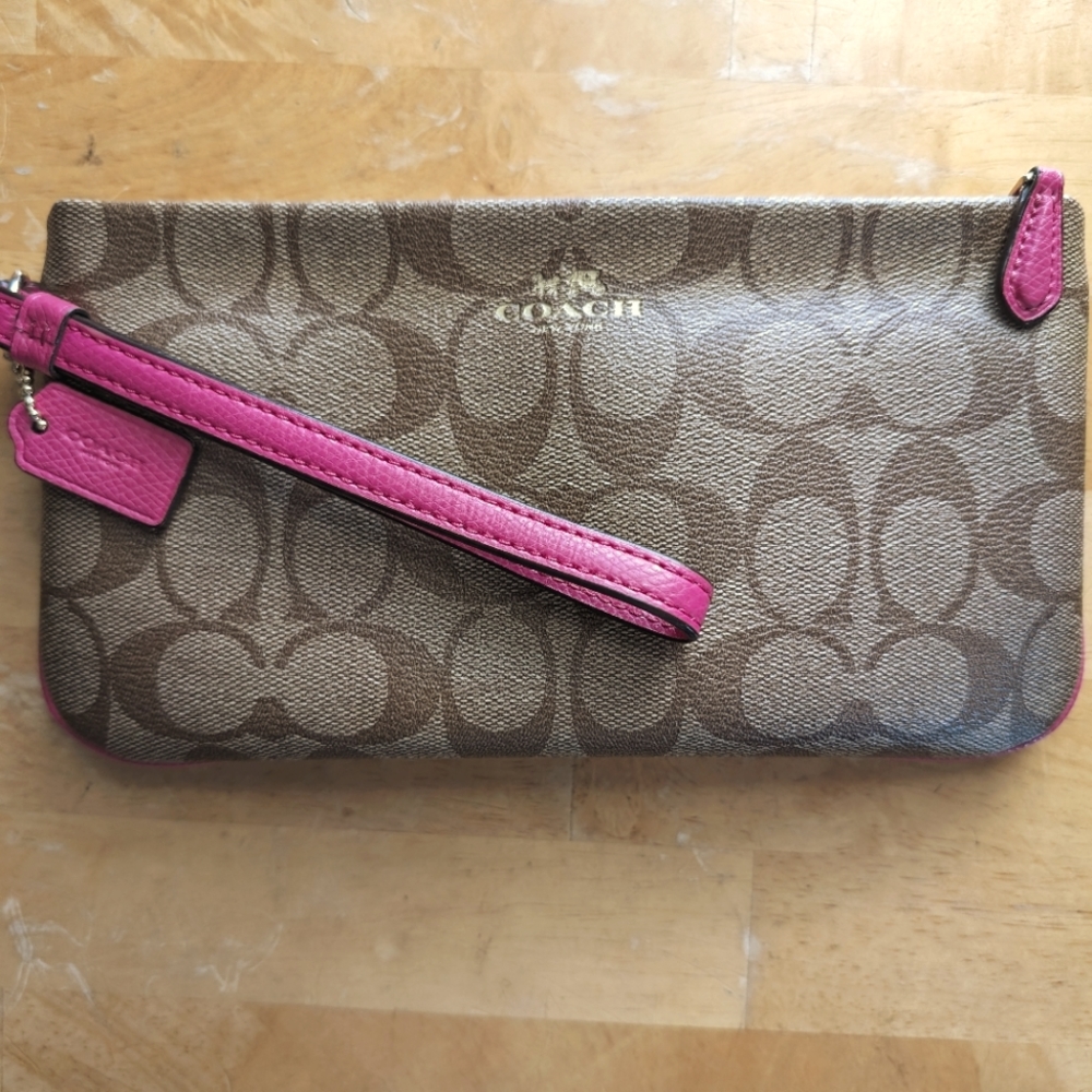 Coach wristlet